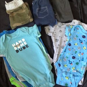 Random onesies and pants